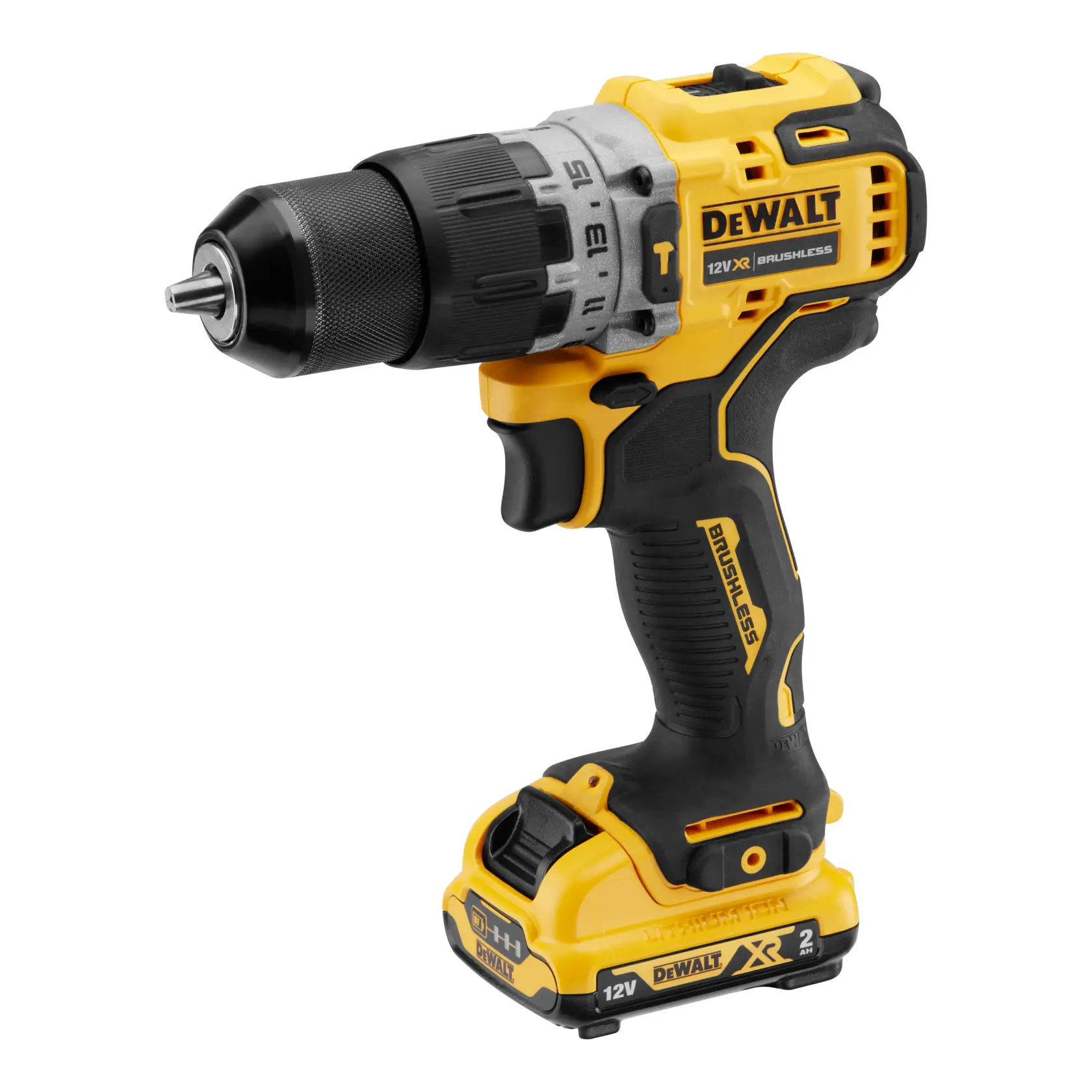 12V XR Wiertarko-wkrętarka z udarem 2 X 2Ah