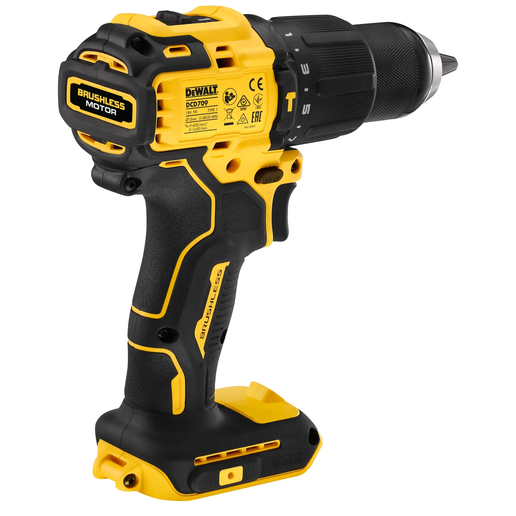 18V XR® Bezszczotkowa wiertarko-wkrętarka udarowa - narzędzie bez akumulatora i ładowarki