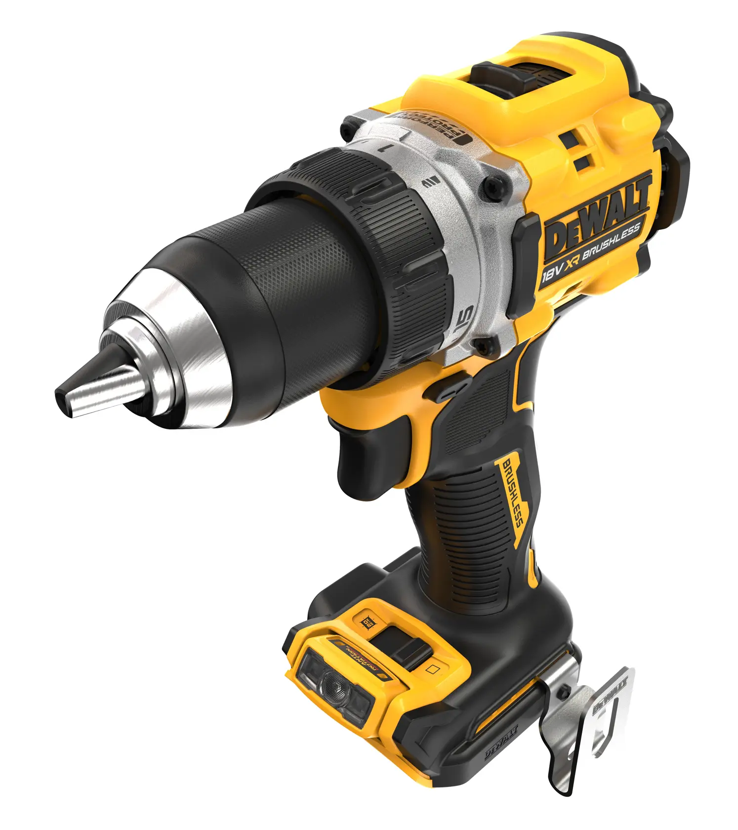 Bezszczotkowa wiertarko-wkrętarka DEWALT® 18 V XR® (samo narzędzie)