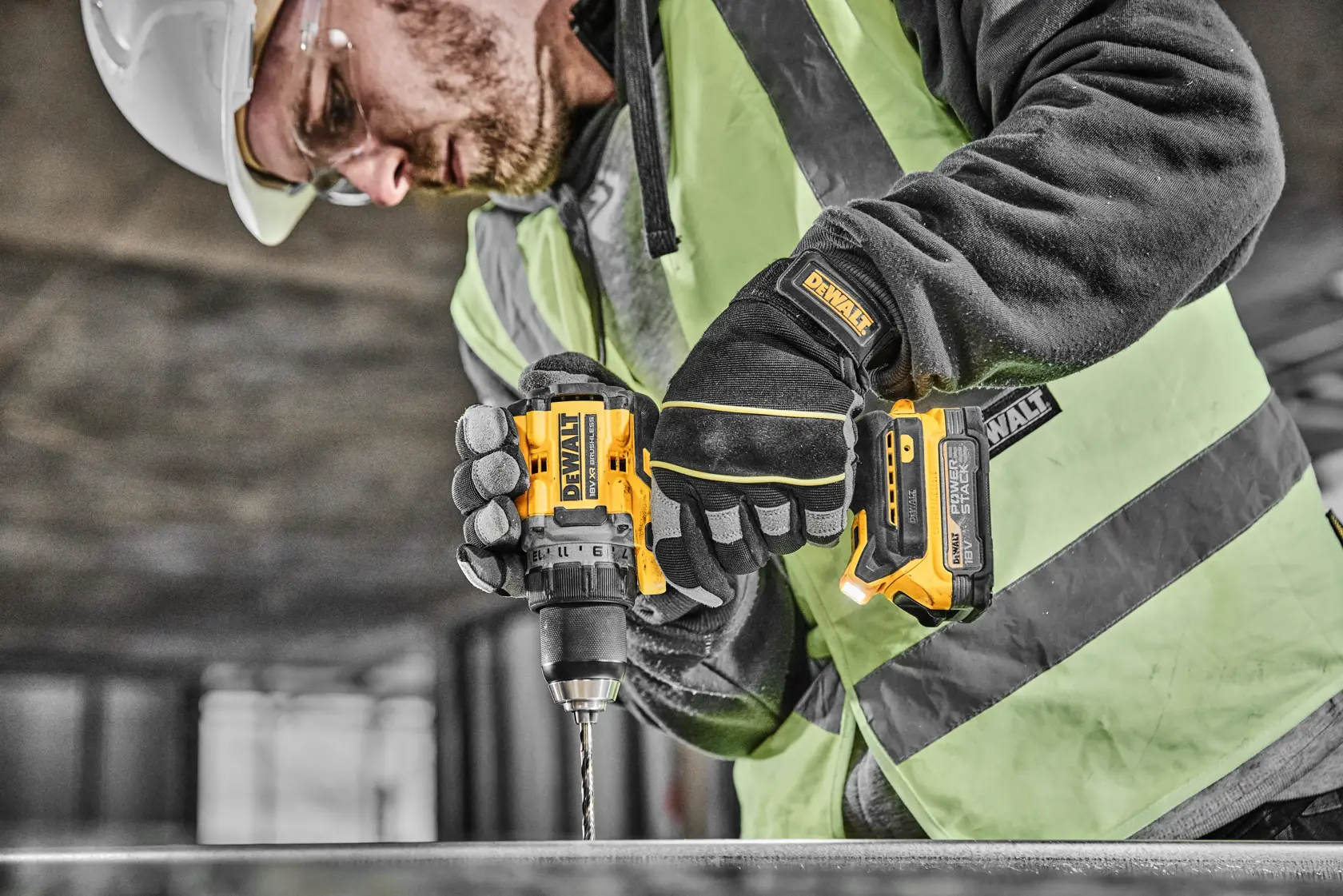 Bezszczotkowa wiertarko-wkrętarka DEWALT® 18 V XR® (samo narzędzie)