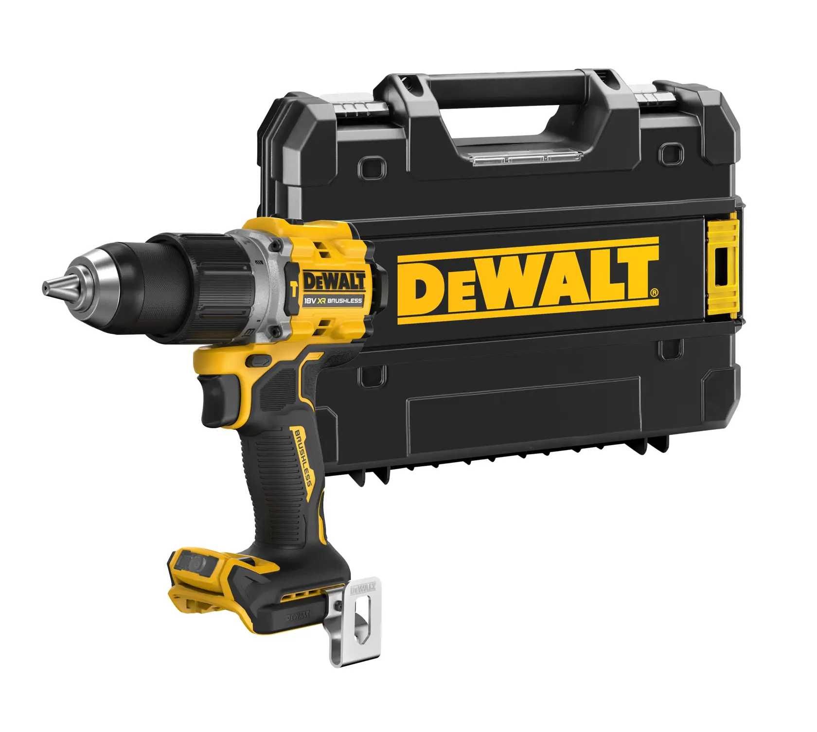 Bezszczotkowa wiertarko-wkrętarka DEWALT® 18 V XR® (samo narzędzie)