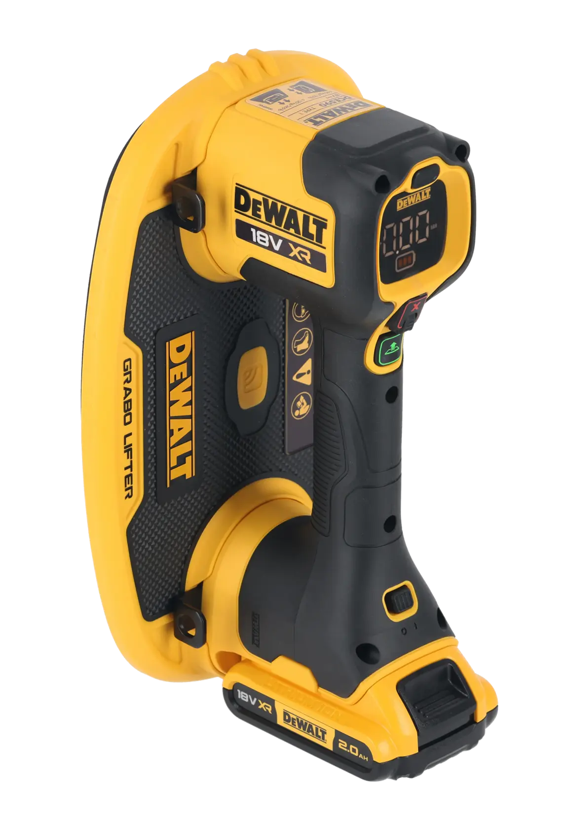 18V XR® Przyssawka próżniowa GRABO® - 1 x 2 Ah