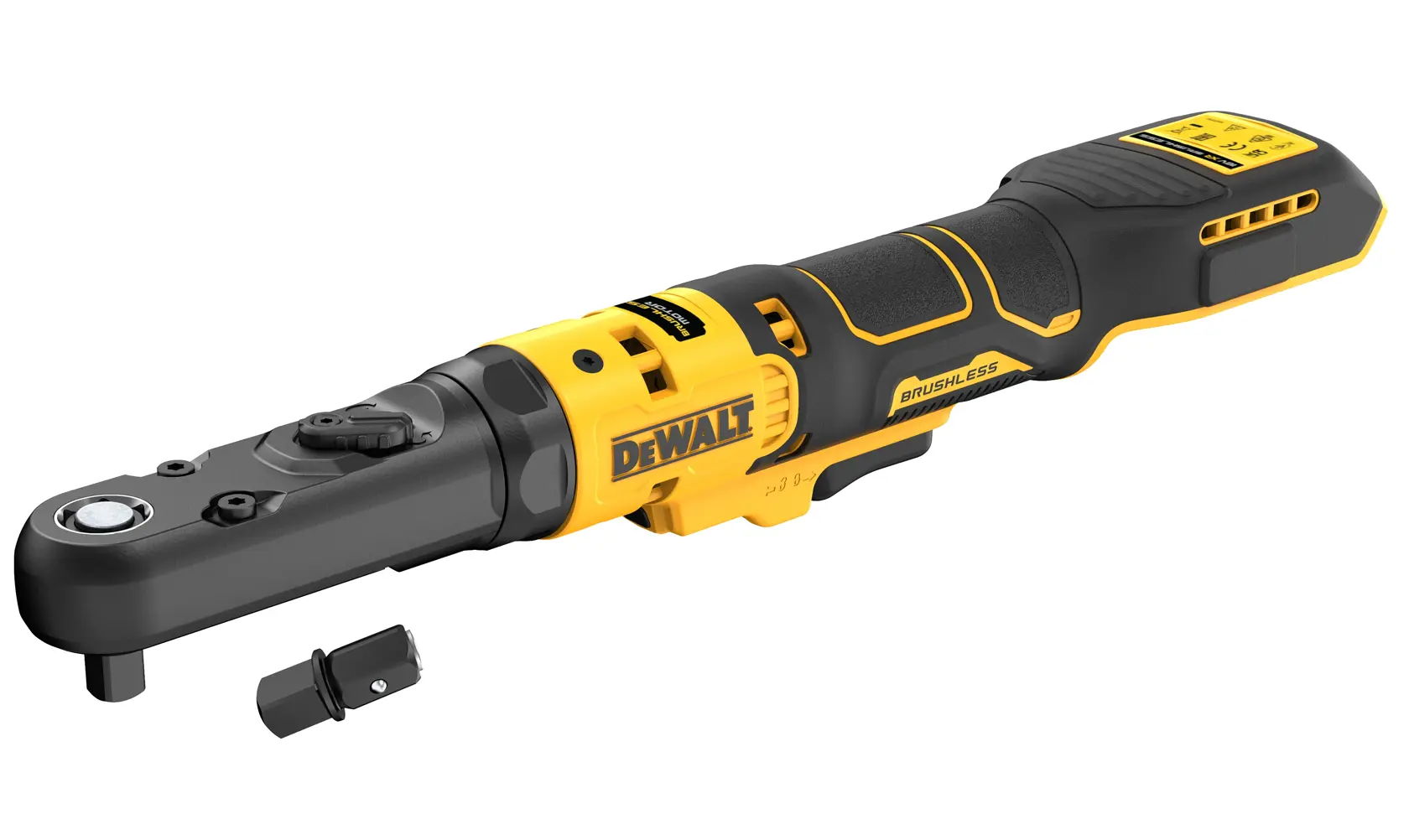 Bezszczotkowa grzechotka z uszczelnioną głowicą 18V XR 3/8" i 1/2" - samo urządzenie