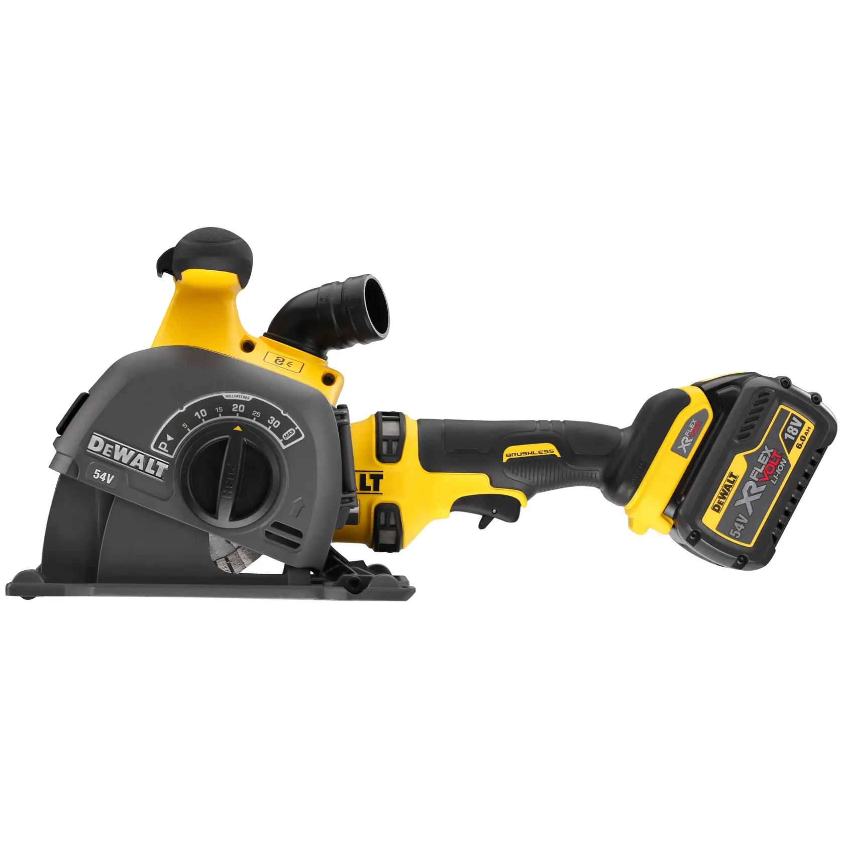 54V XR Flexvolt Bruzdownica 2 X 6 Ah