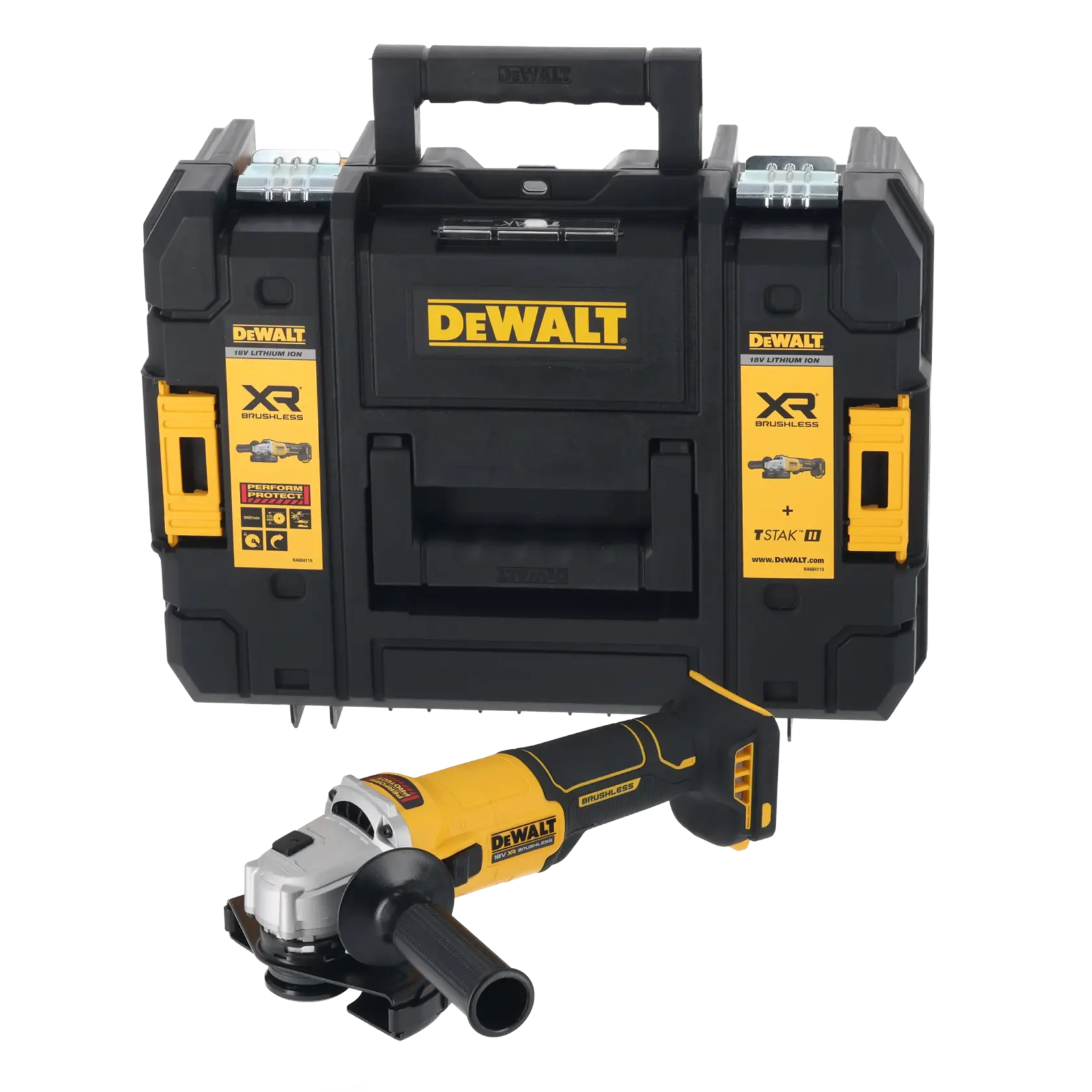 18V XR® 125 mm Bezszczotkowa szlifierka kątowa - narzędzie bez akumulatora i ładowarki