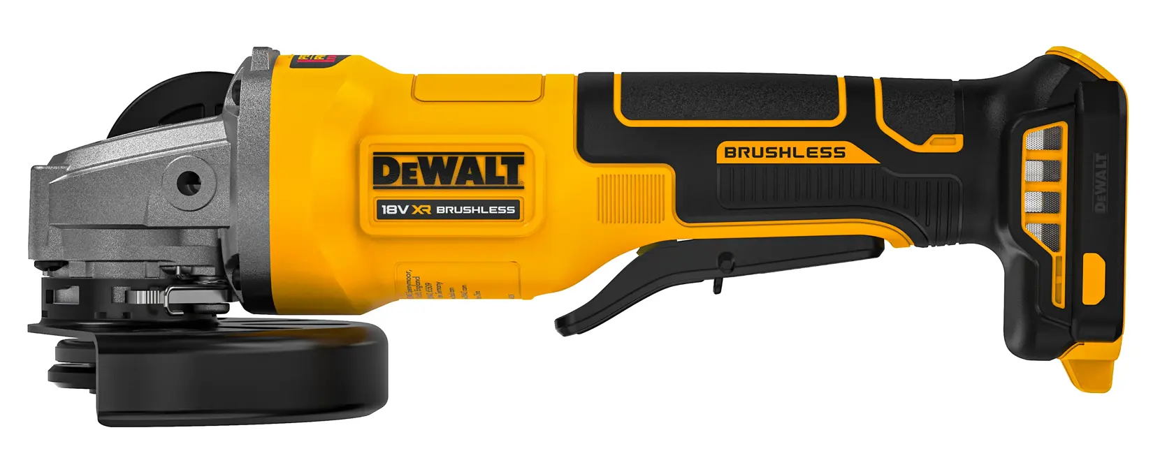 18V XR® 125 mm Bezszczotkowa szlifierka kątowa - narzędzie bez akumulatora i ładowarki