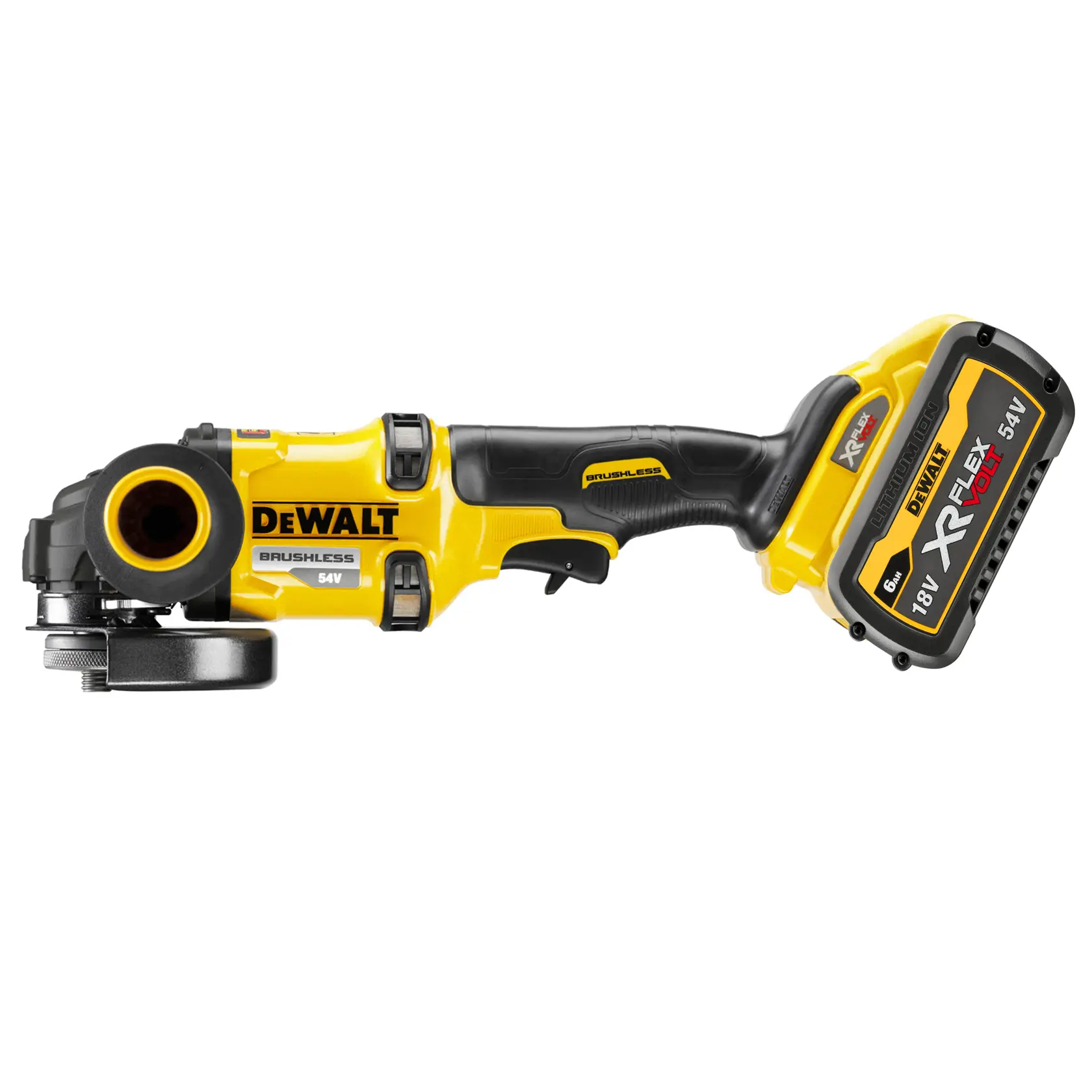 54V XR Flexvolt Szlifierka kątowa 125mm 2 X 6Ah
