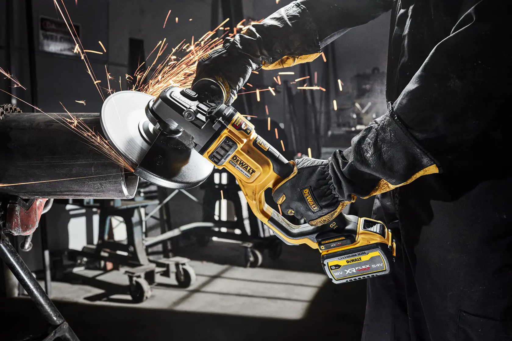 Szlifierka kątowa 54V XR Flexvolt 230mm - Samo urządzenie