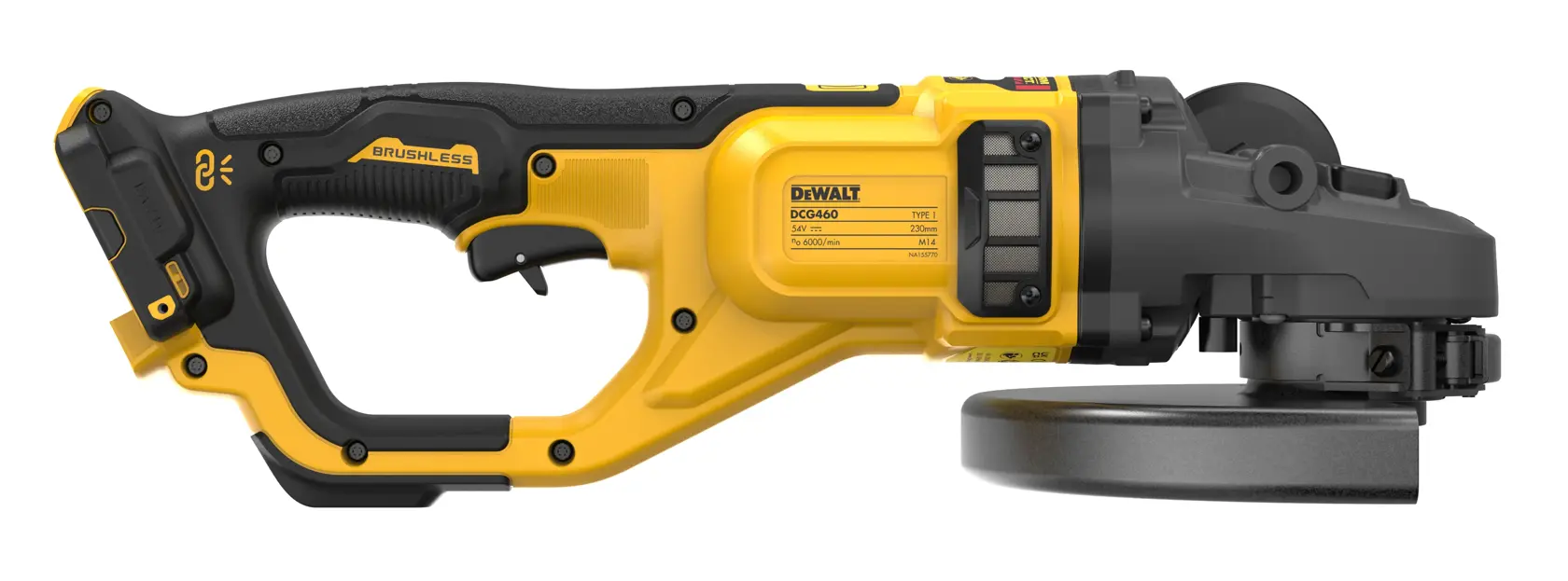 Szlifierka kątowa 54V XR Flexvolt 230mm - Samo urządzenie