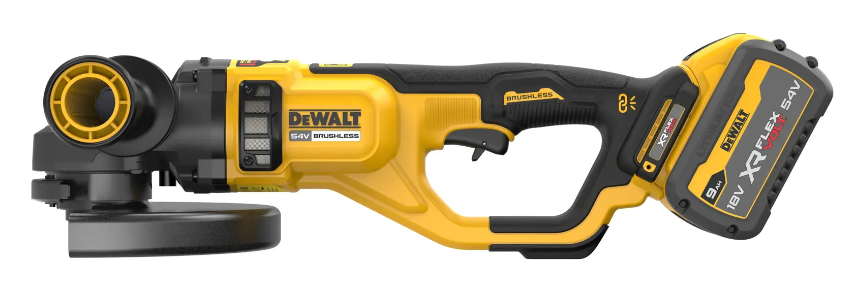 Szlifierka kątowa 54V XR Flexvolt 230mm - 2 akumulatory 9AH