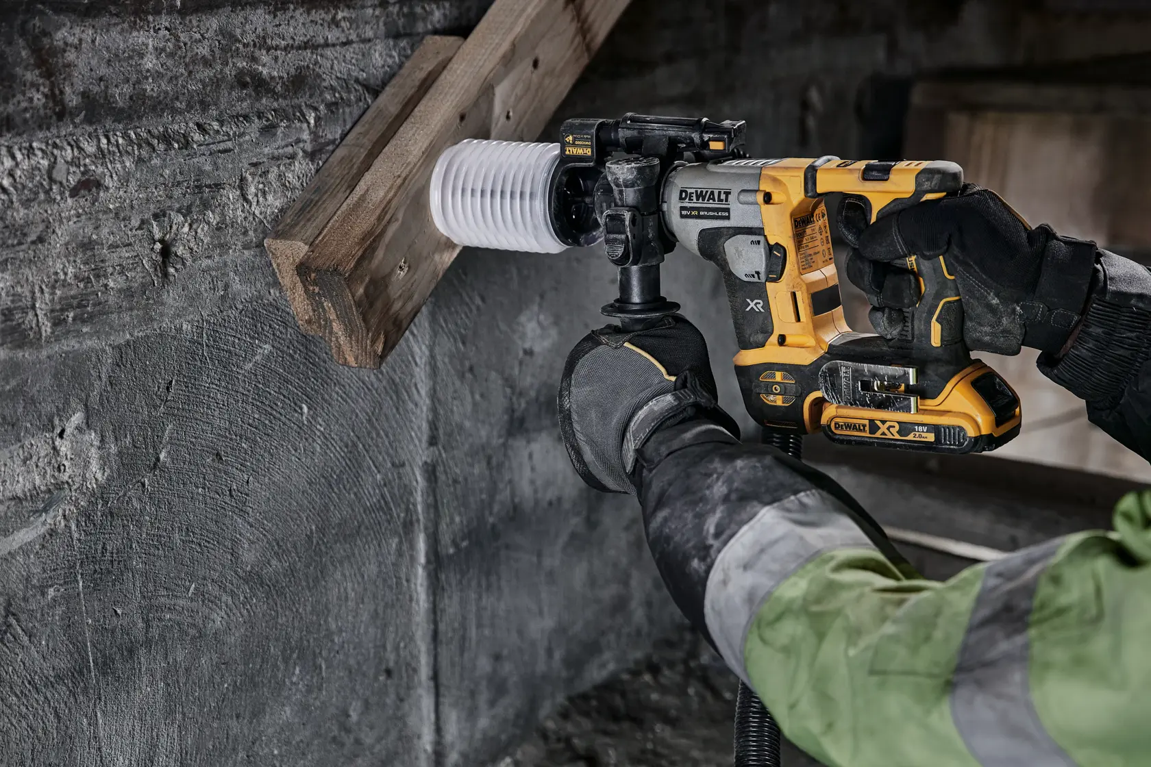 XR Brushless SDS-Plus Hammer Drill - Bare Unit in T-Stak Box (18V) (16 mm)