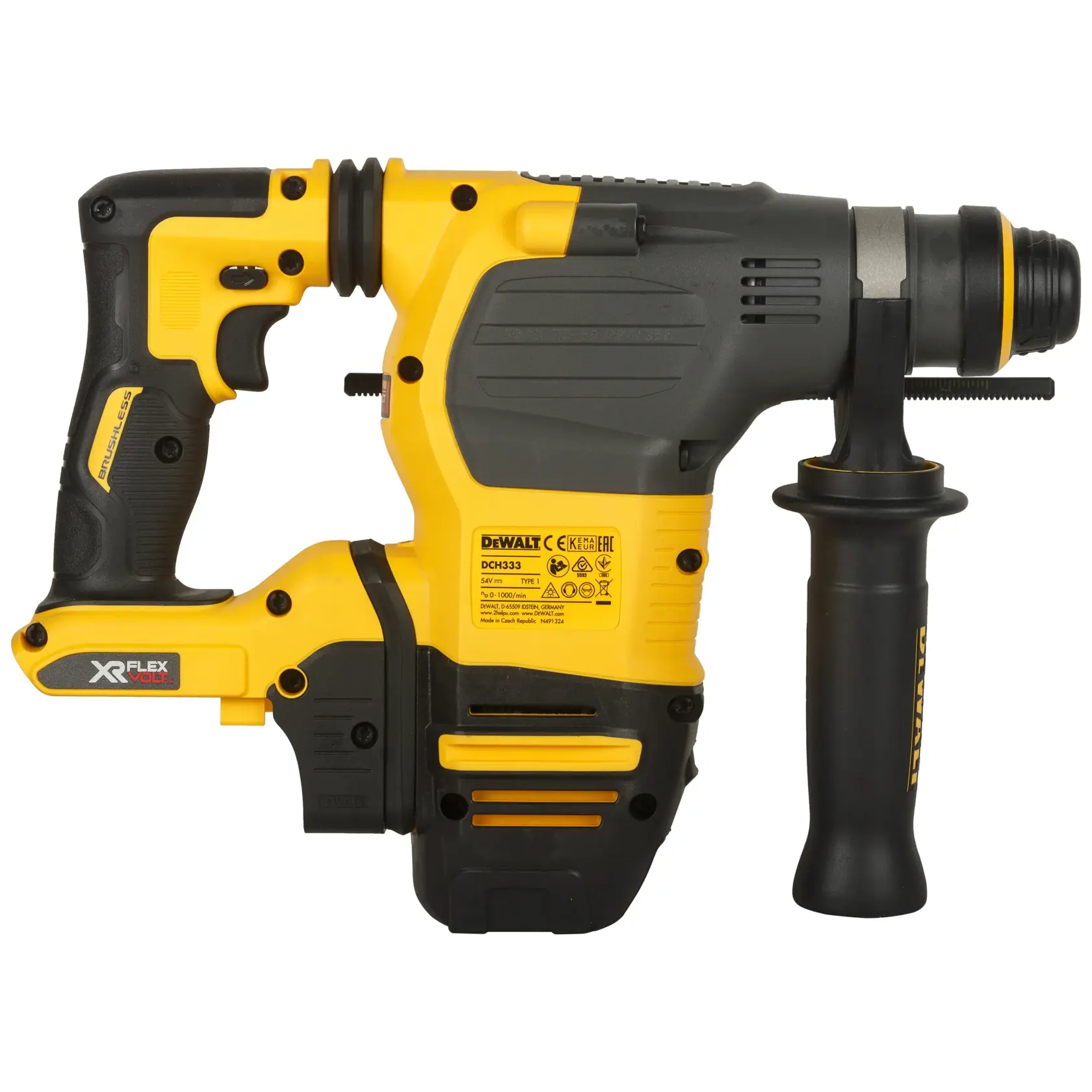 54V XR Flexvolt Młotowiertarka SDS-Plus 30mm