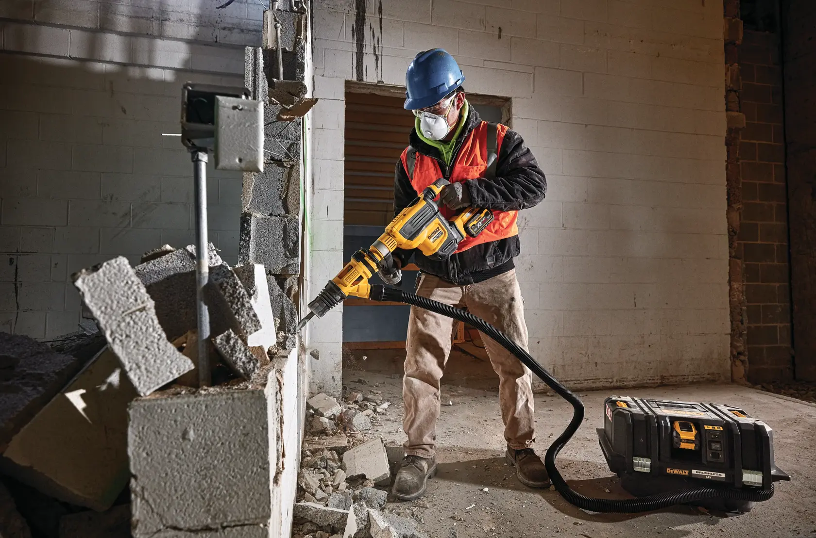 54V XR Flexvolt Młotowiertarka 45mm SDS-Max