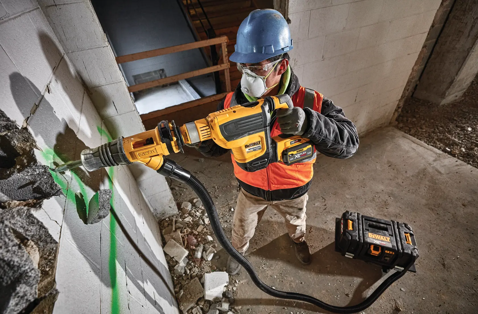 54V XR Flexvolt Młotowiertarka 45mm SDS-Max