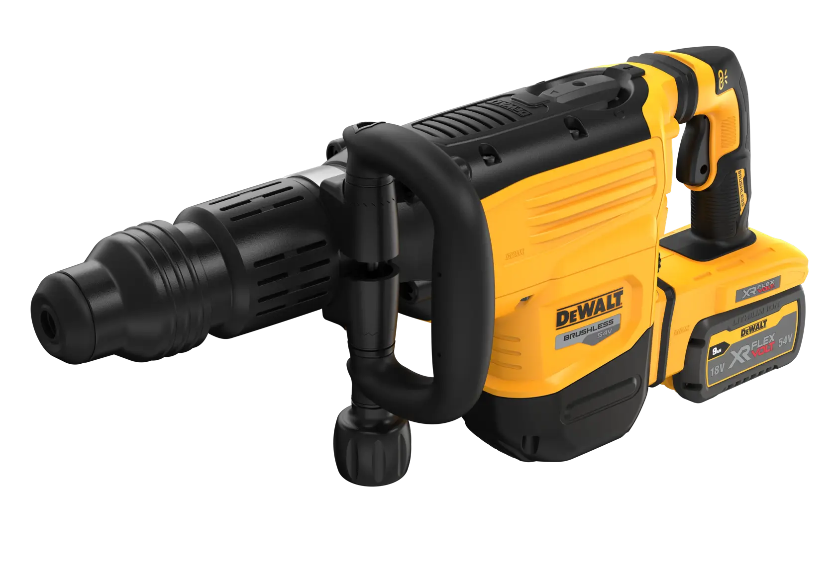 Młot wyburzeniowy 54V XR Flexvolt SDS-Max - 2 x 9Ah