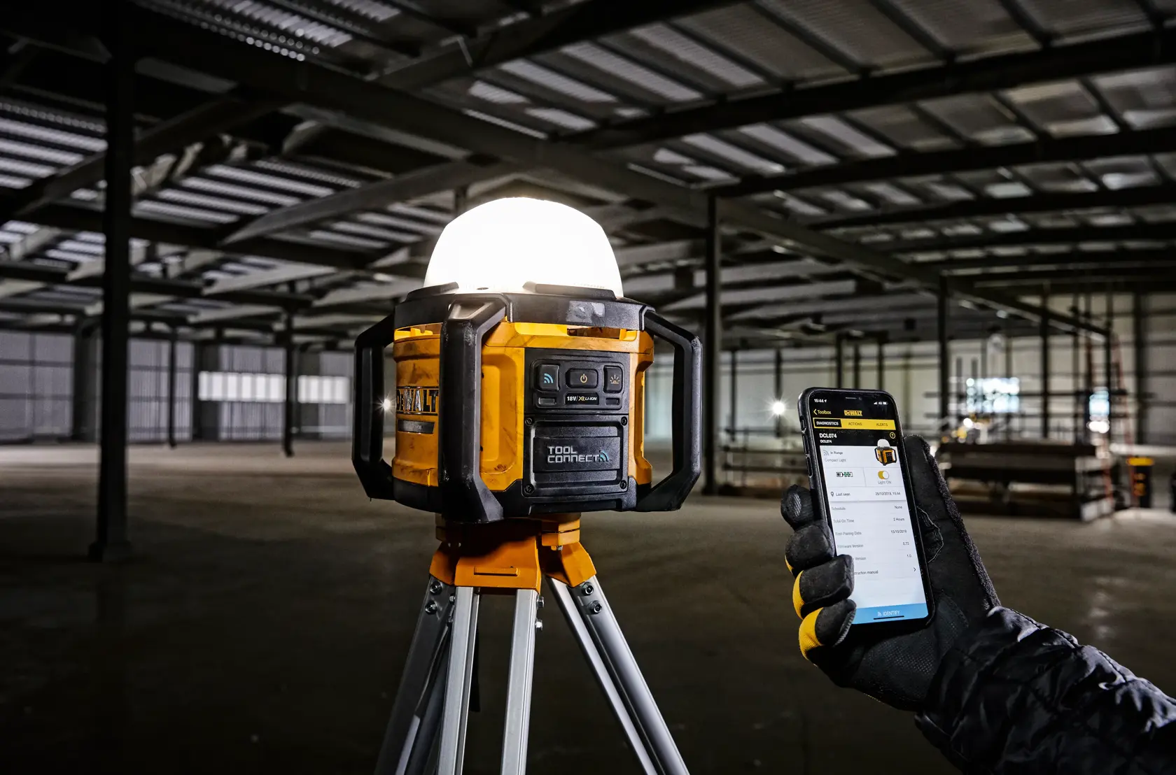 18V XR Lampa LED Tool Connect