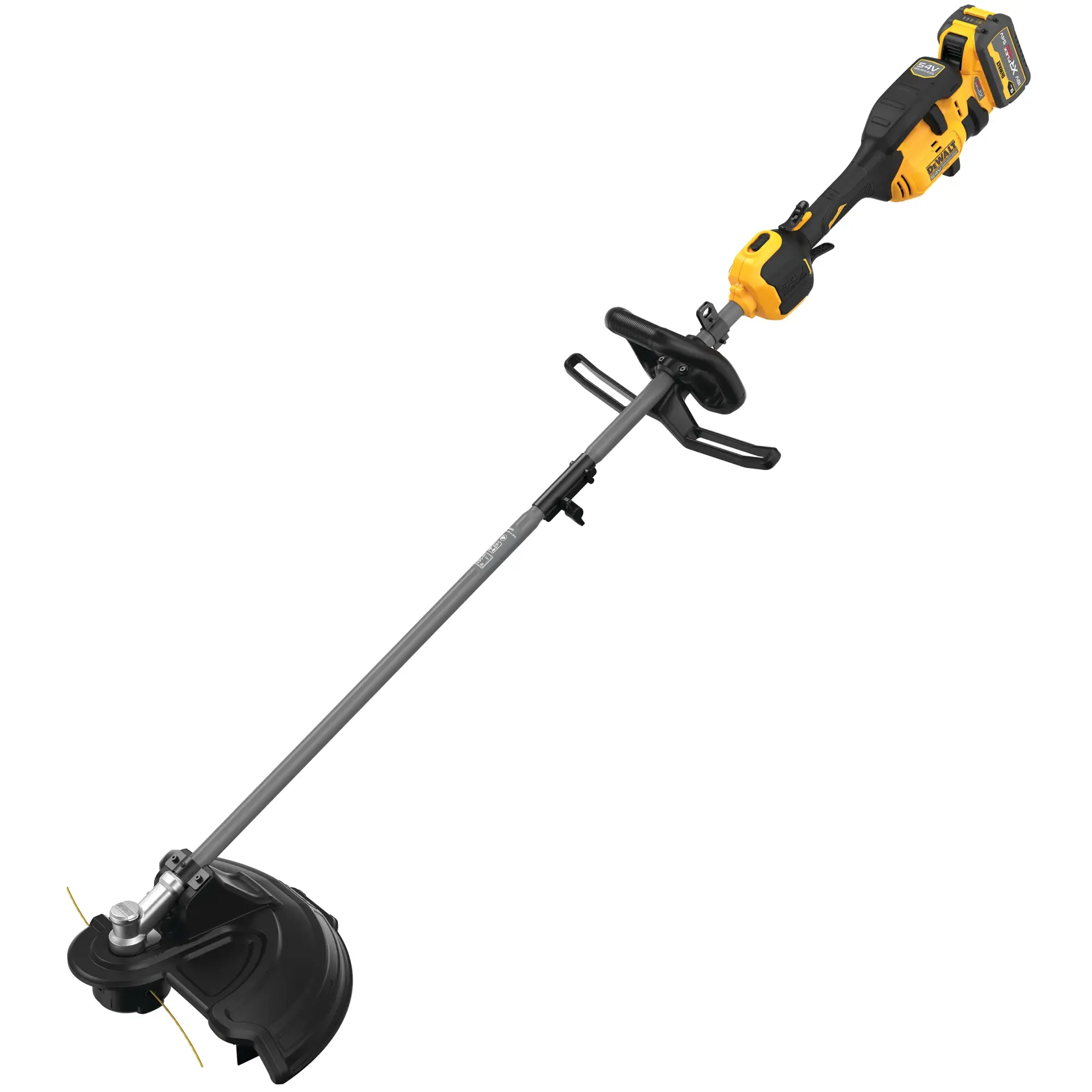 Wielofunkcyjne narzędzie ogrodowe z końcówką podkaszarki 54V XR Flexvolt Split Boom - 1 X 9Ah
