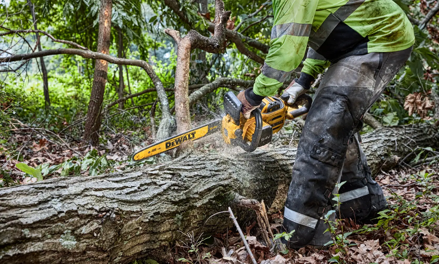 Pilarka łańcuchowa DEWALT® 54 V XR® FLEXVOLT® 45 cm (samo narzędzie)