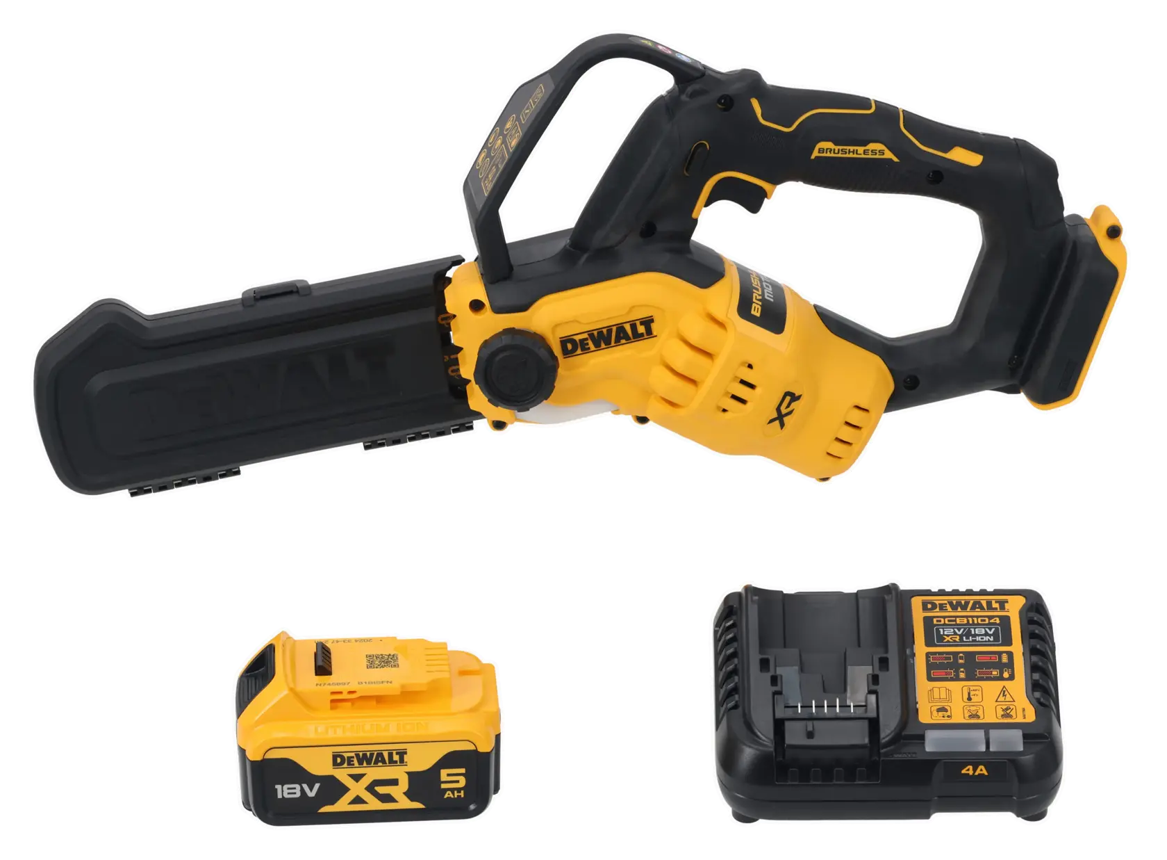 Pilarka do gałęzi 18V XR - zestaw z akumulatorem 1x5Ah