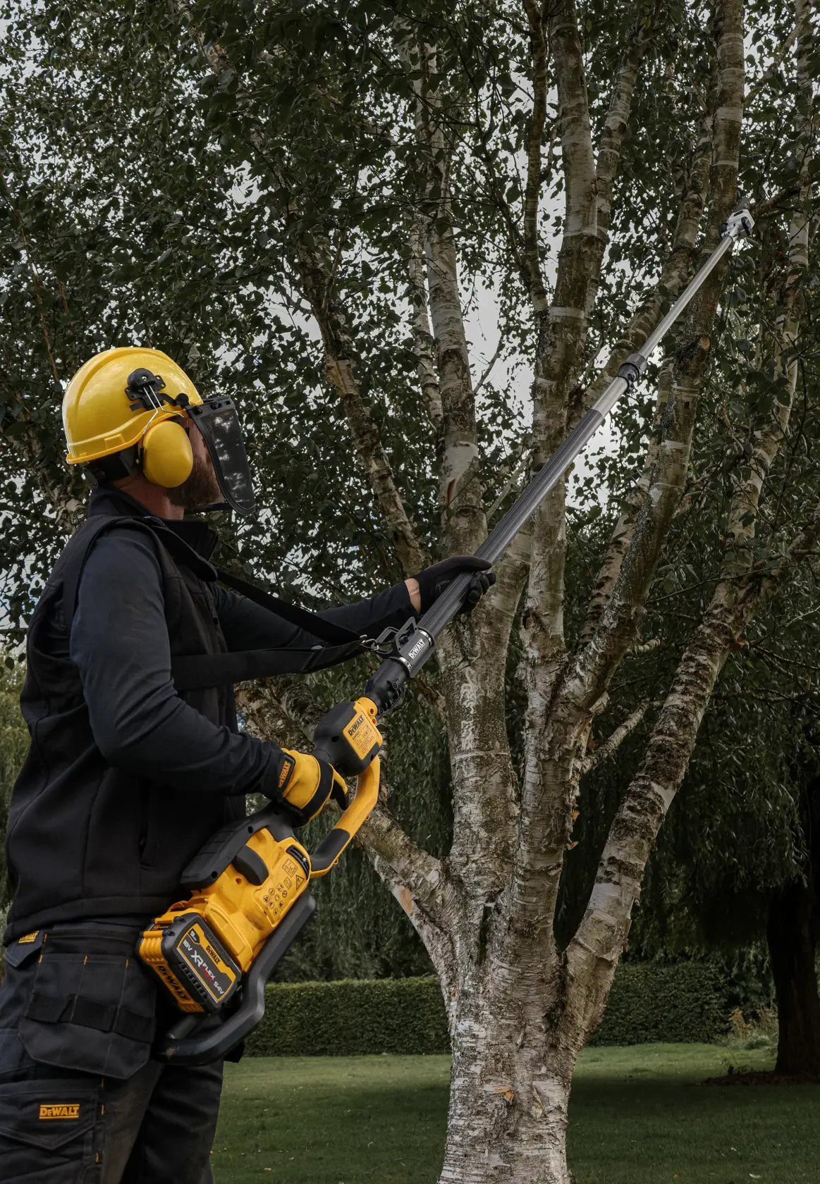 Wielofunkcyjne narzędzie ogrodowe z końcówką podkaszarki 54V XR Flexvolt Split Boom - 1 X 9Ah