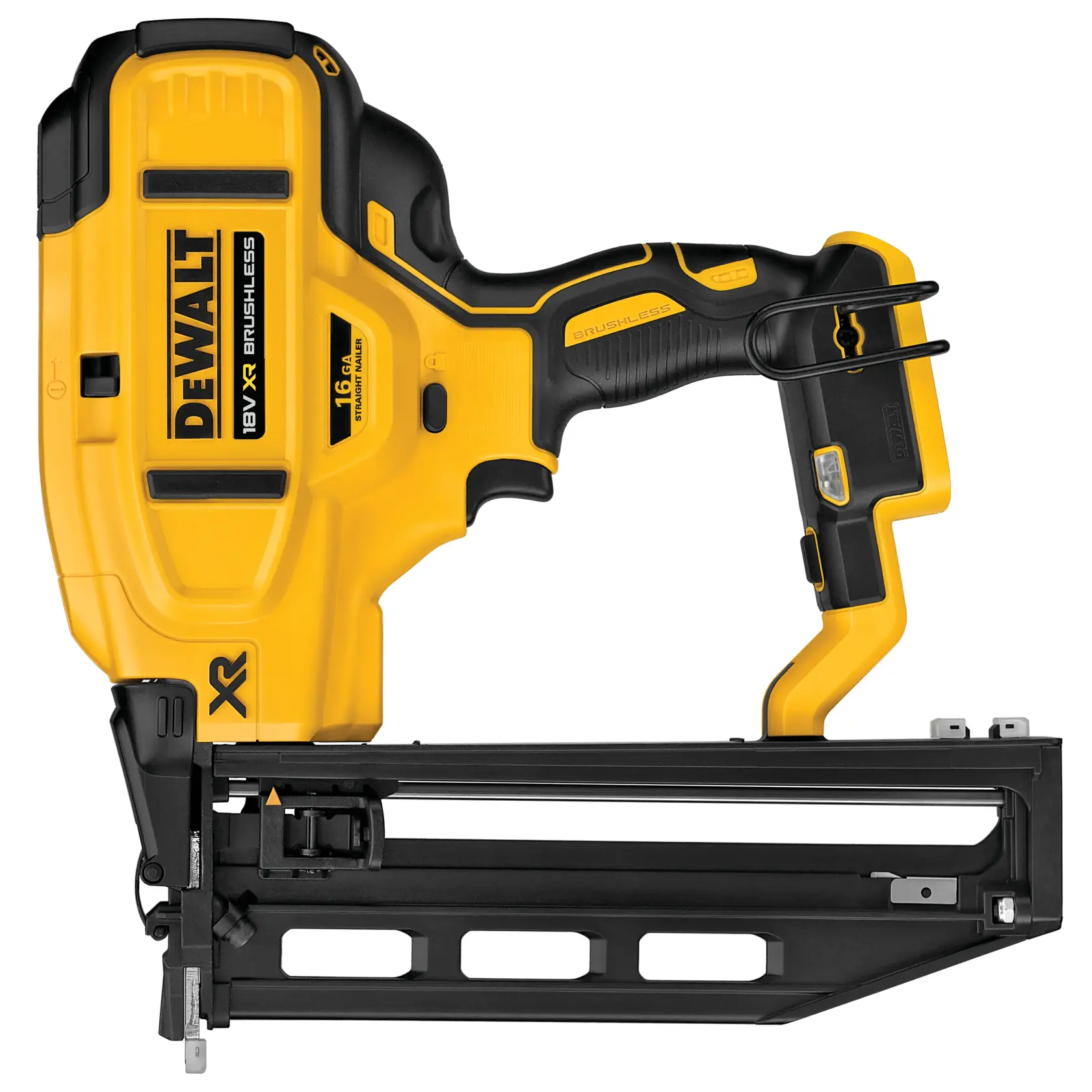 Gwoździarka wykończeniowa prosta DEWALT® 18V XR® bezszczotkowa 16 GA (samo narzędzie)