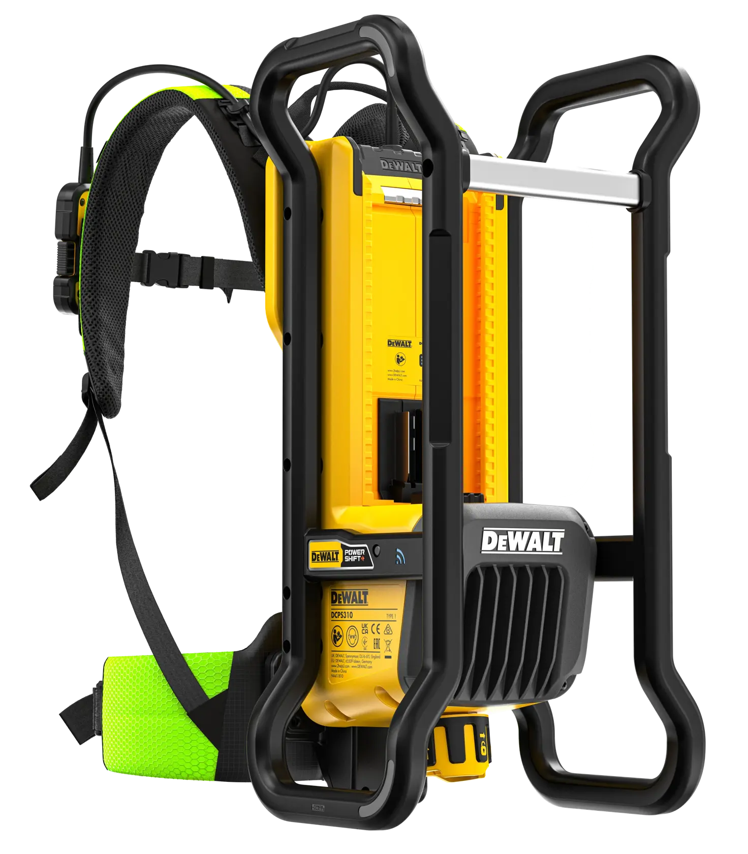 Wibrator plecakowy DEWALT® POWERSHIFT™