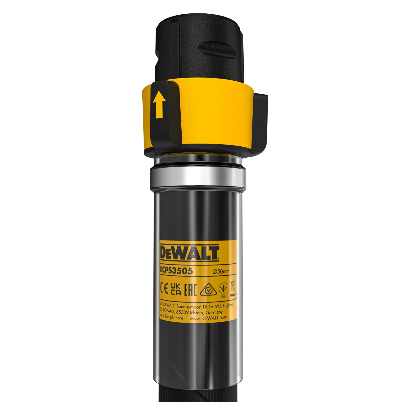 Wibrator do betonu DEWALT® POWERSHIFT™, średnica głowicy 50mm / długość węża 5m