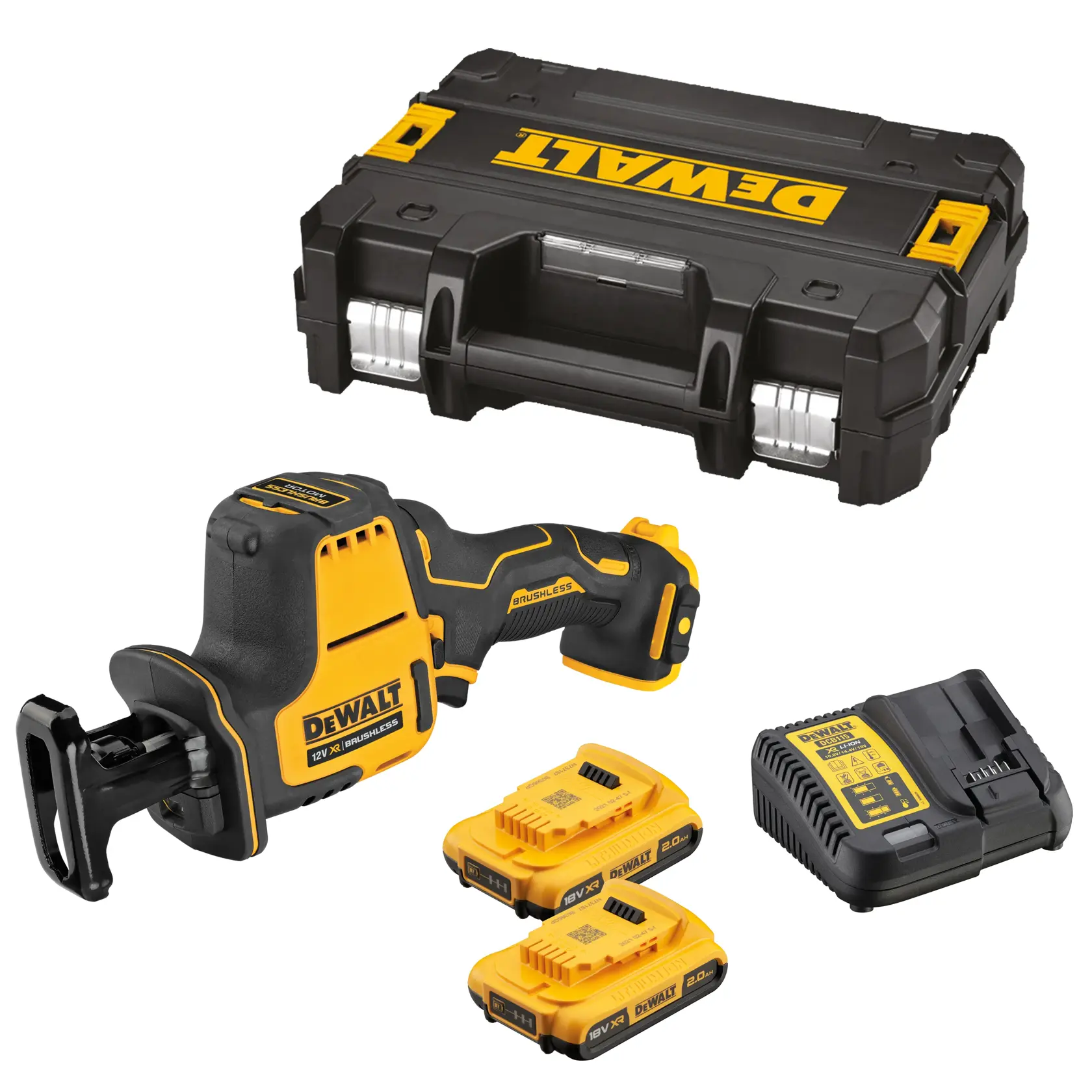 12V XR Pilarka szablowa  2 X 2Ah
