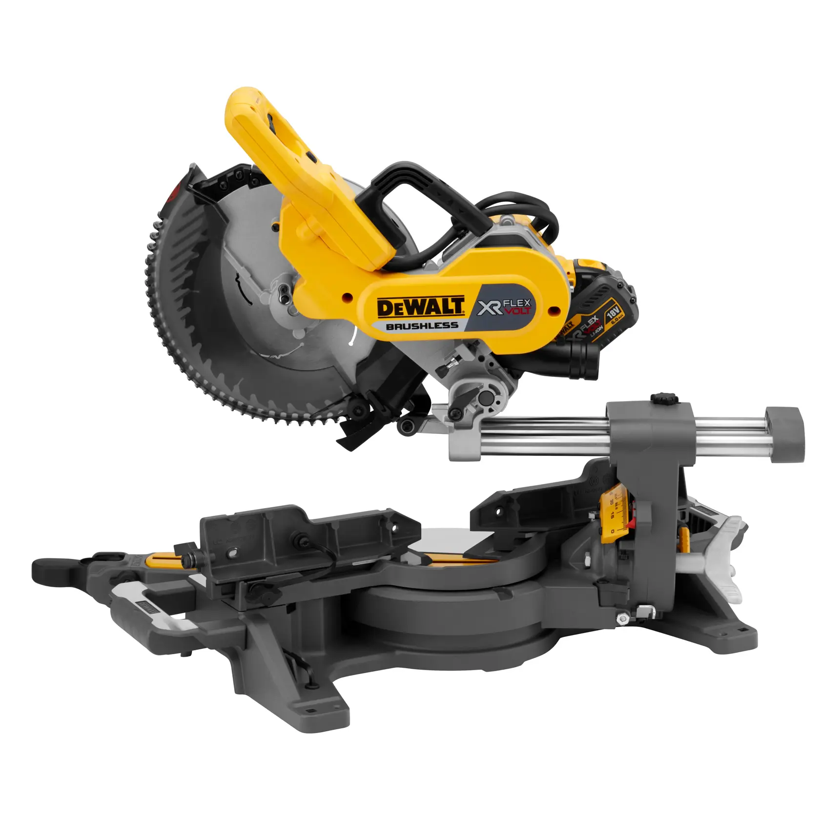 54V XR Flexvolt PILARKA UKOSOWA 250mm 2 X 6Ah