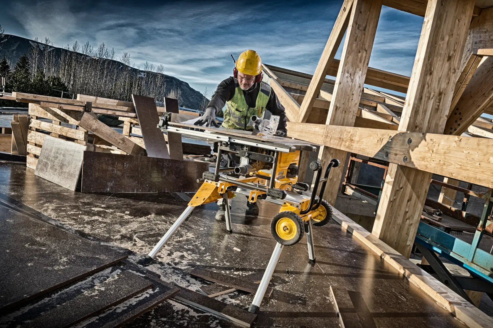 54V XR Flexvolt® 210 mm Pilarka stołowa - narzędzie bez akumulatora i ładowarki