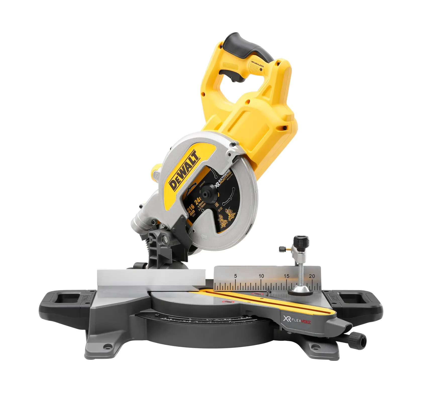 54V XR Flexvolt Pilarka ukosowa 216mm