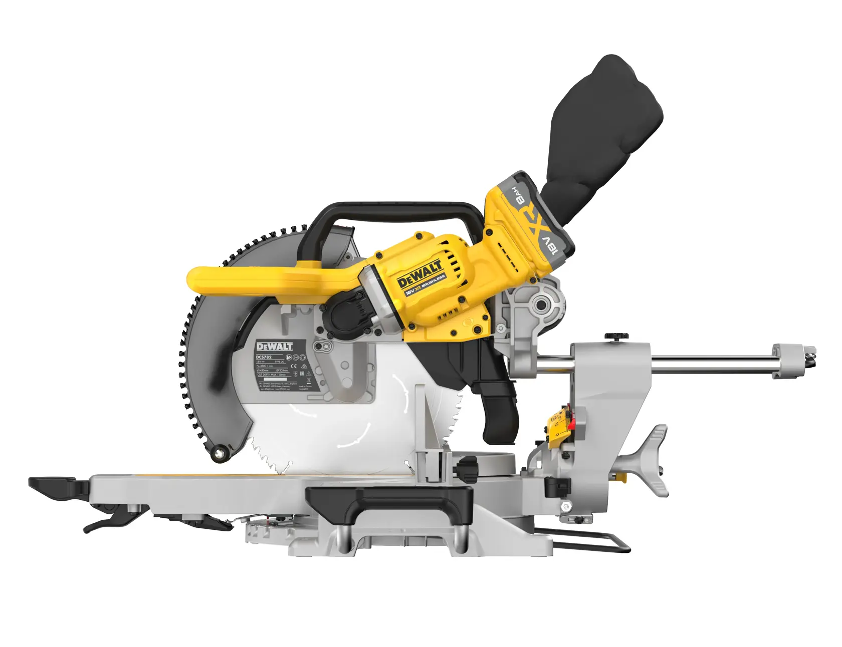 Ukośnica DEWALT® 18V XR® 305 mm - 2 akumulatory 8 Ah