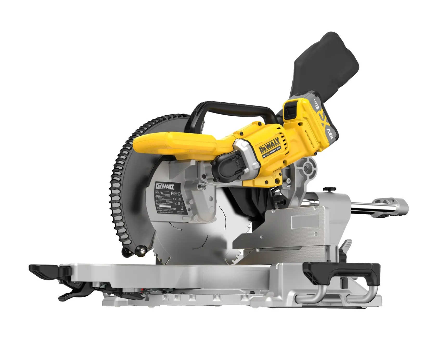 Ukośnica DEWALT® 18V XR® 305 mm - 2 akumulatory 8 Ah