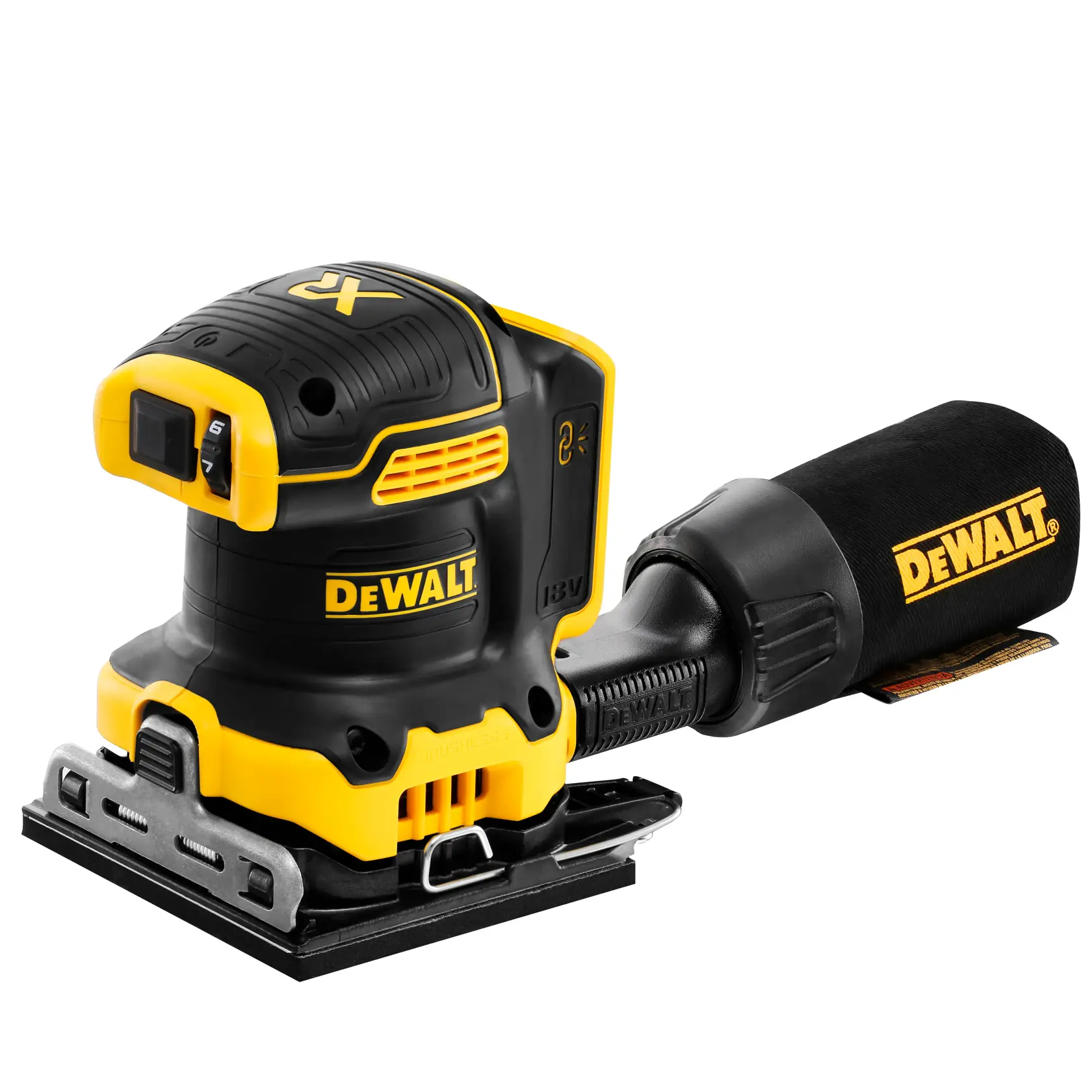 18V XR Szlifierka oscylacyjna 1/4"