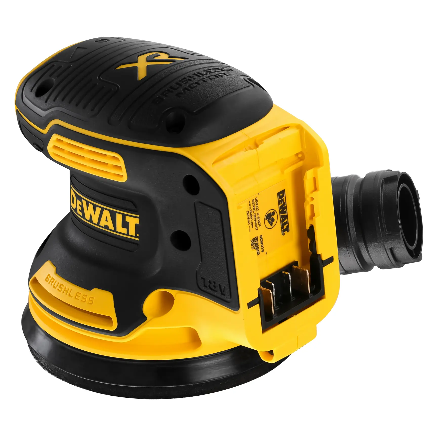 18V XR® Bezszczotkowa 125 mm szlifierka mimośrodowa - narzędzie bez akumulatora i ładowarki