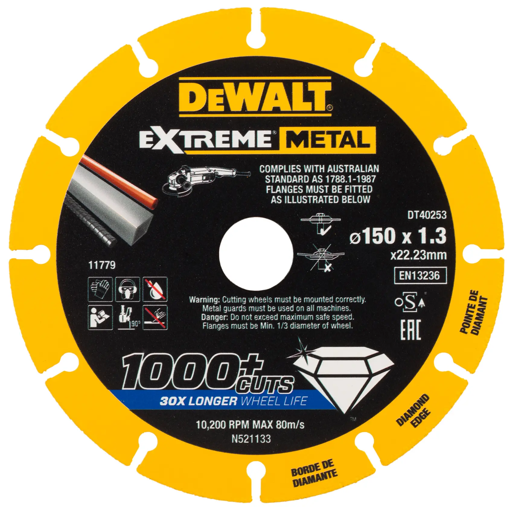 Extreme Diamond Disc 150 x 22.23 x 1.3mm