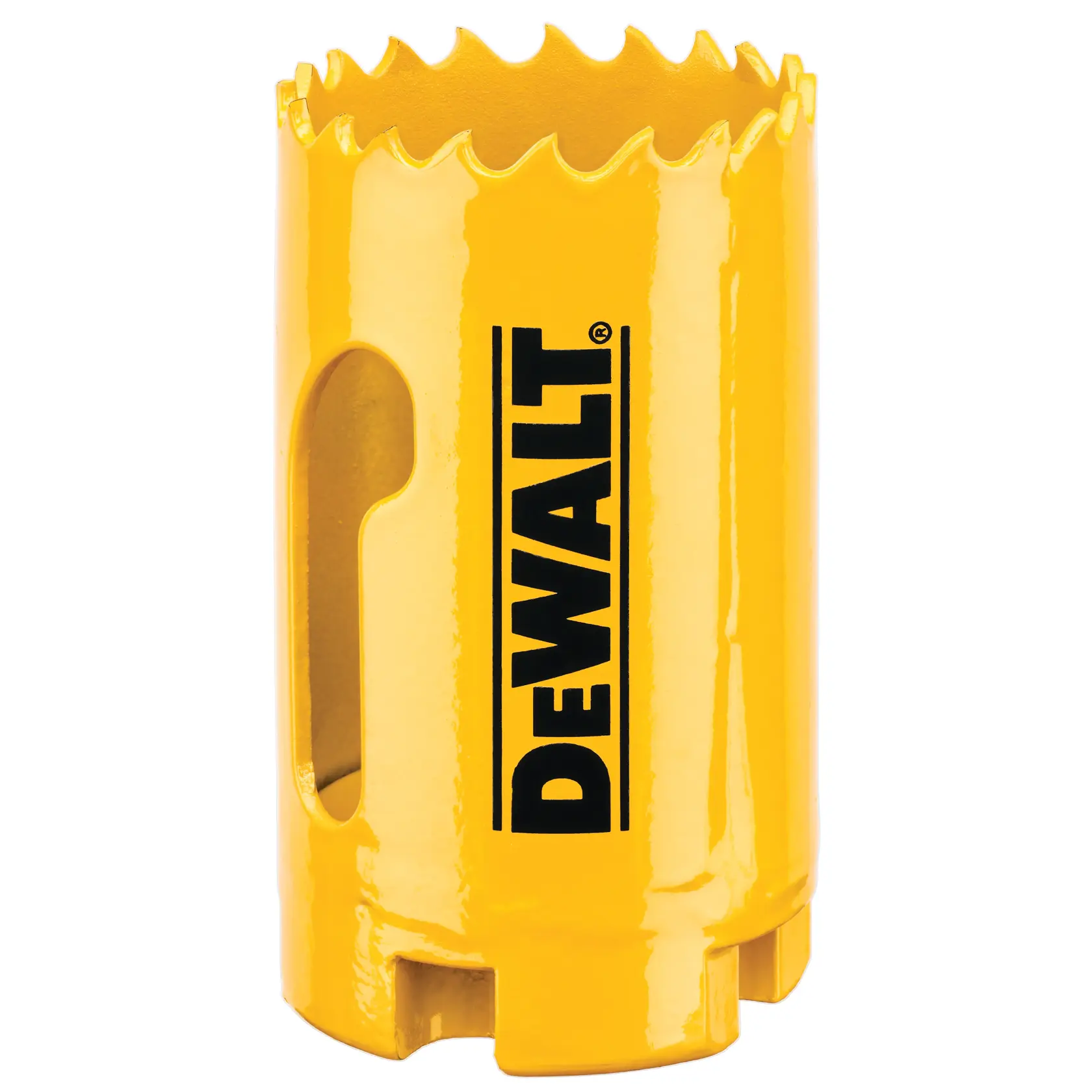 Graphic showing DEWALT XTREME Sub-Compact Series branding with the slogan 'Compact and Performance Packed' on a yellow background.