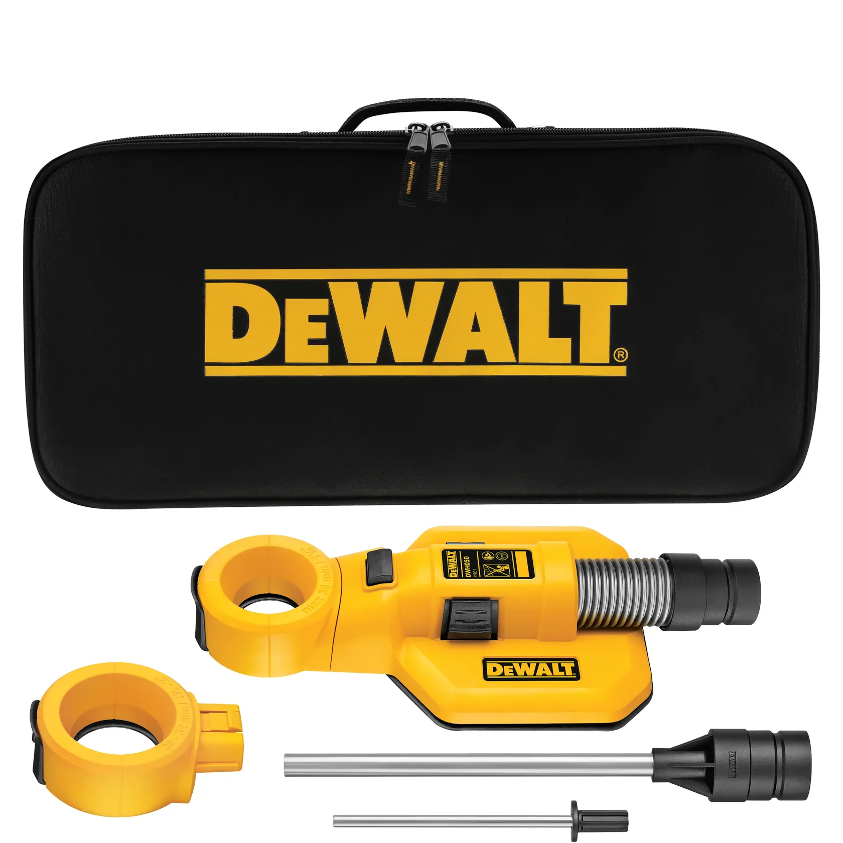 System odsysania pyłu i czyszczenia otworów do wiercenia DEWALT®