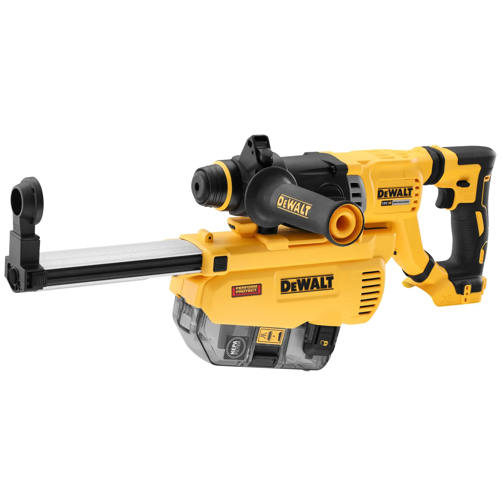 18V XR Odsysacz pyłu SDS-Plus