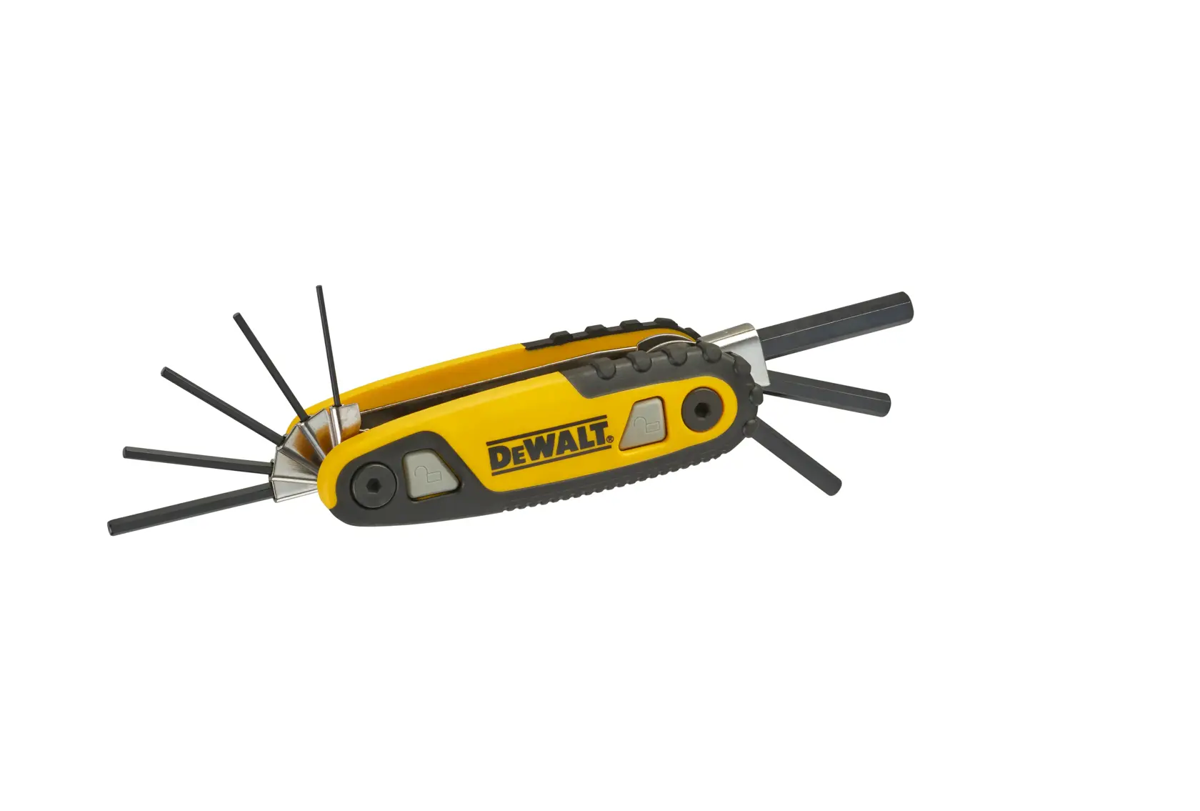 Zestaw składanych/blokowanych kluczy imbusowych DEWALT® (8 szt.)