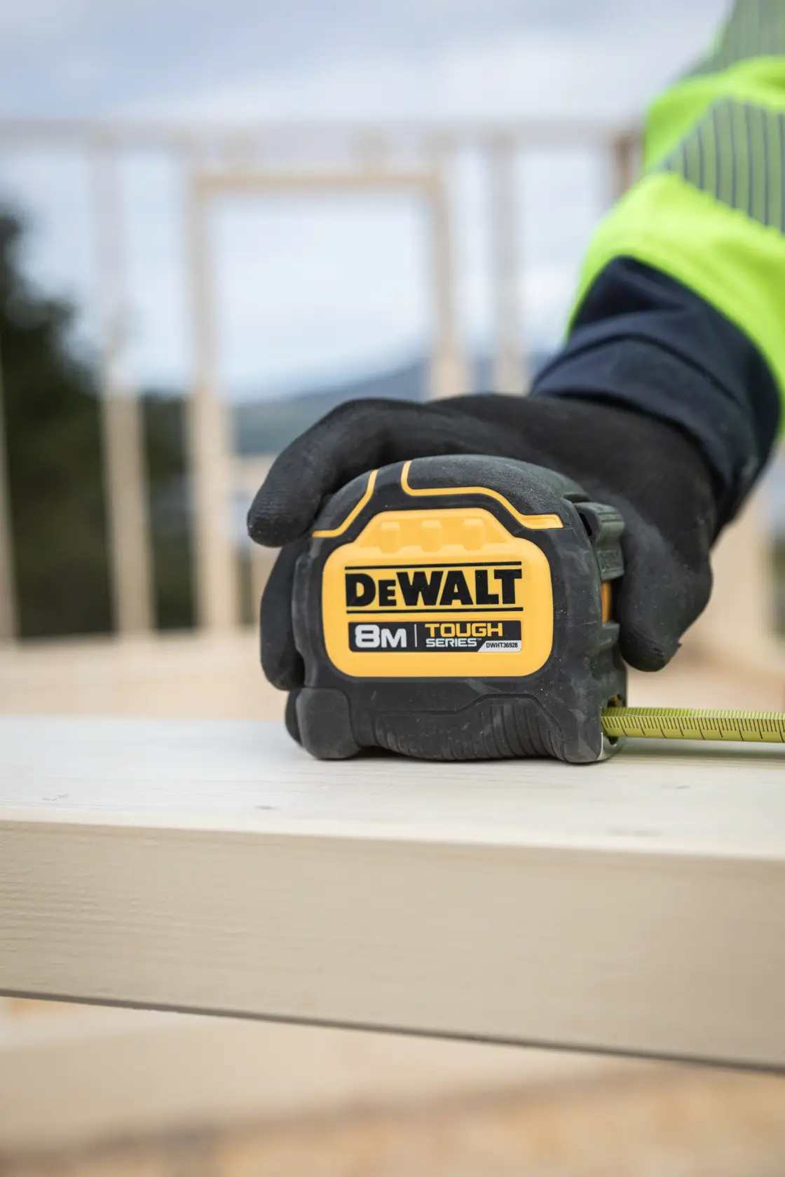 Miara zwijana DEWALT® 8 m (szerokość 32 mm)