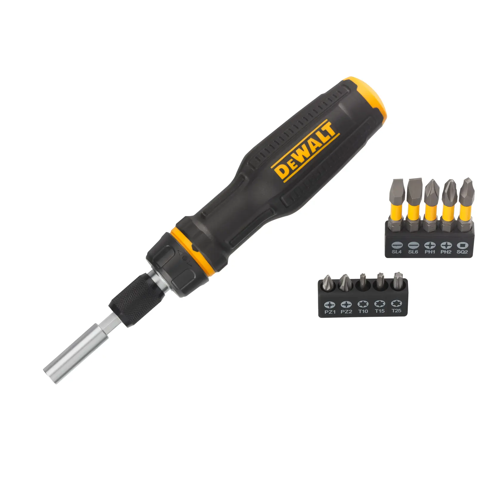 Zestaw wkrętaków wielobitowych teleskopowych DEWALT® MAX FIT® 10 w 1 (10 szt.)