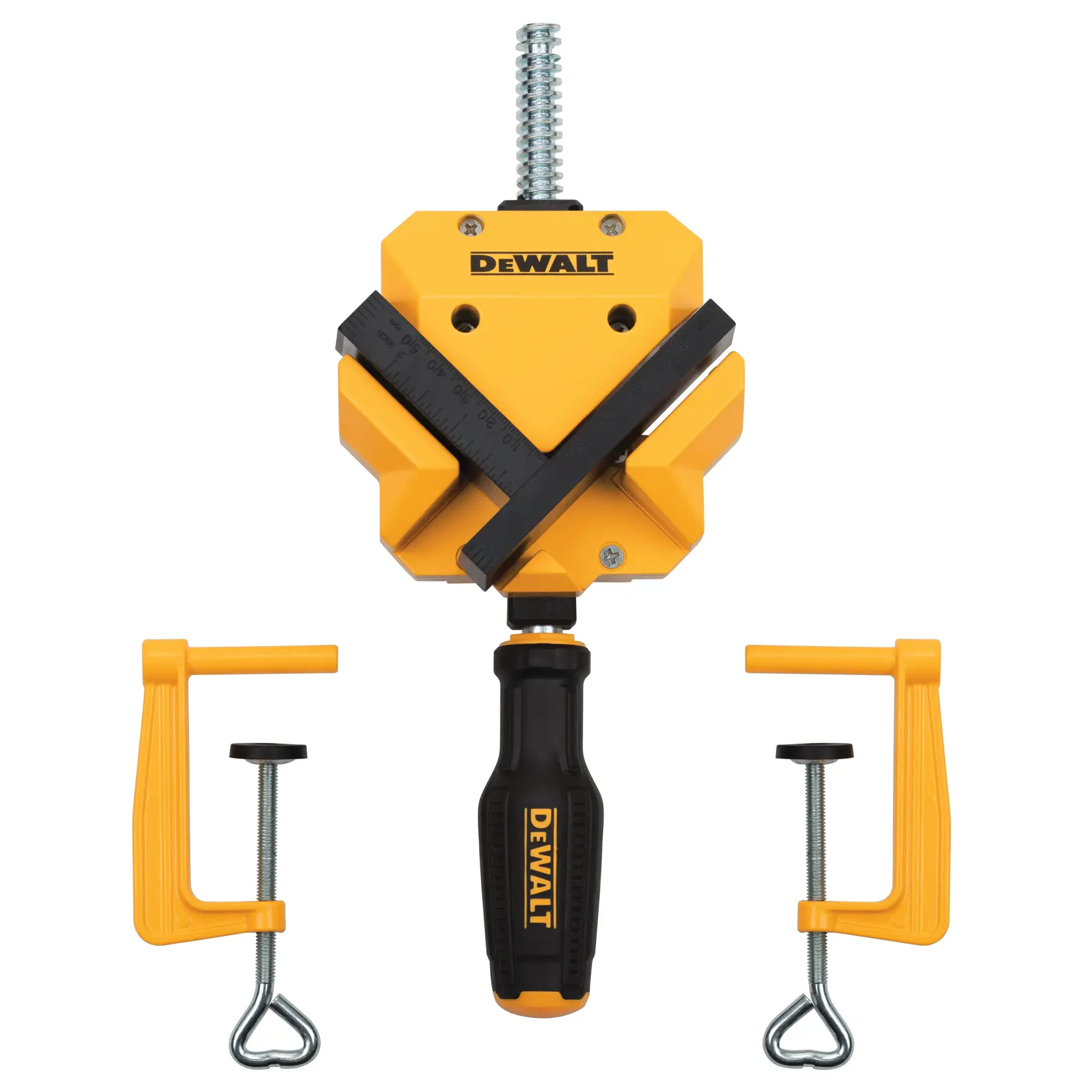 Zacisk kątowy DEWALT® z zaciskami stołowymi
