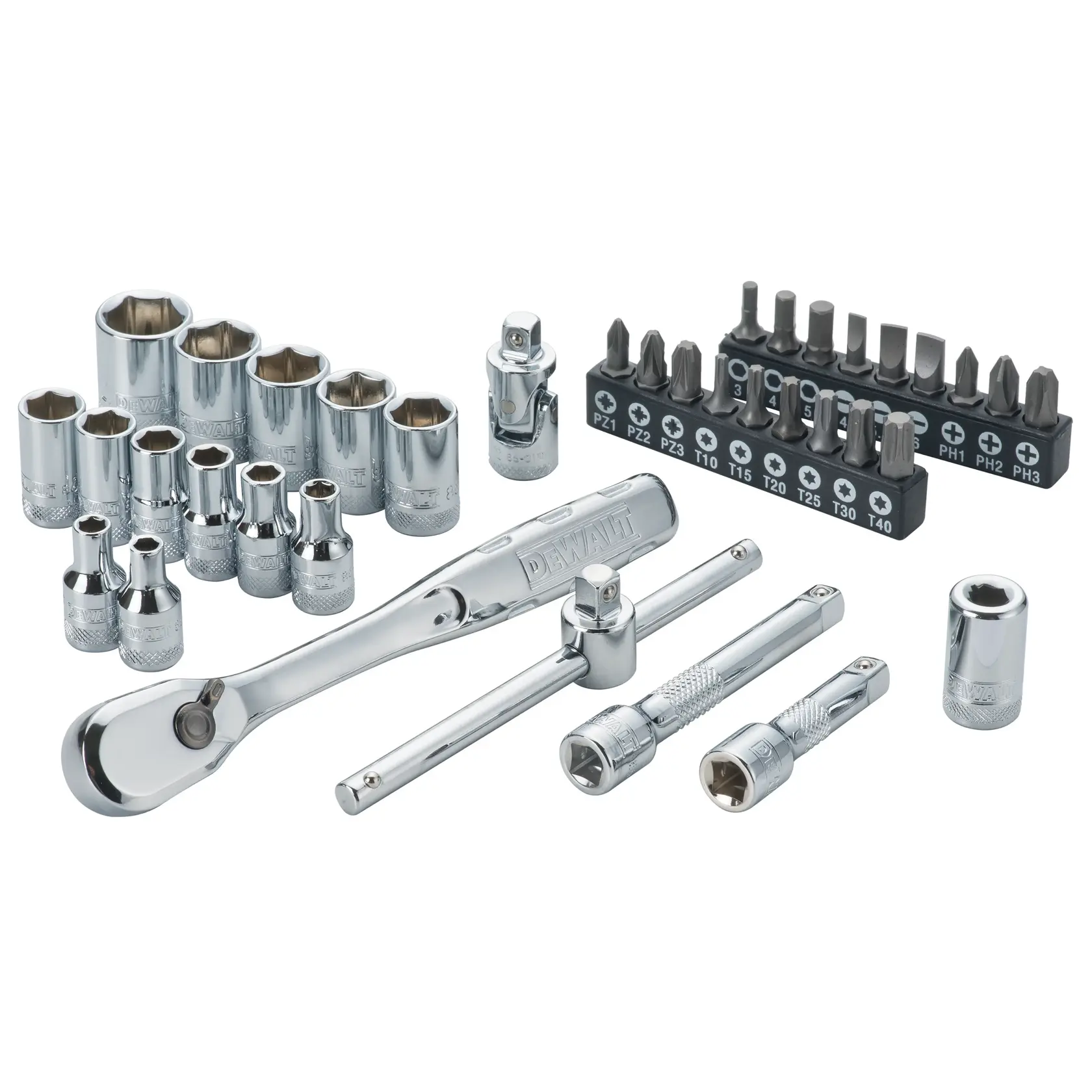37 el. zestaw nasadek 1/4"