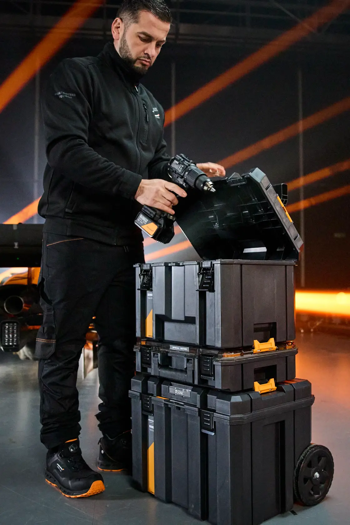 DEWALT® x McLaren 3 w 1 Wieża TSTAK®